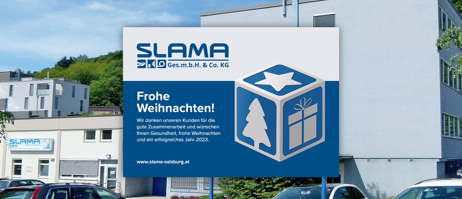 Firmensitz von Slama Salzburg - Werkzeuge, Maschinen und Spenglereibedarf